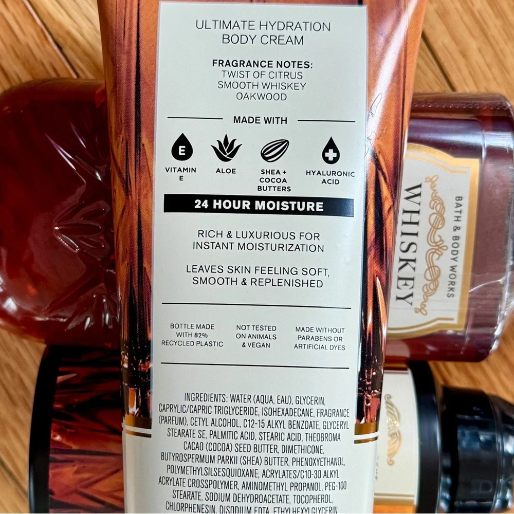 Bath & Body Works Whiskey Scented Body Cream